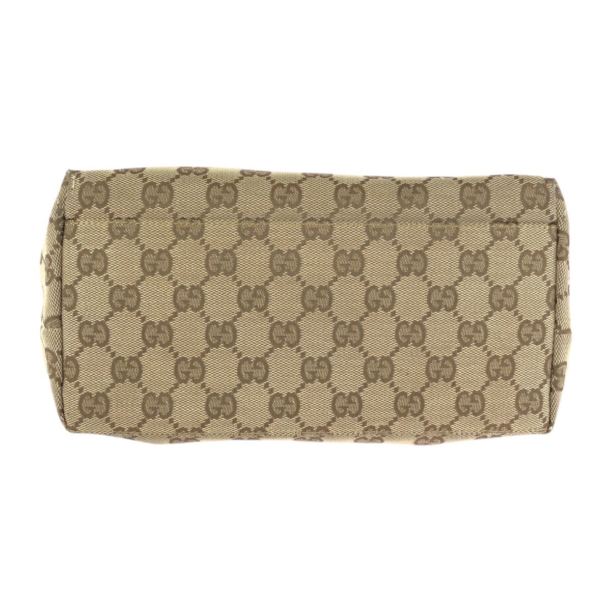 24103
GUCCI グッチ ブラウン ベージュ シルバー金具 GGキャンバス / レザー 001 3386 ショルダーバッグ ハンドバッグ レディース AB30