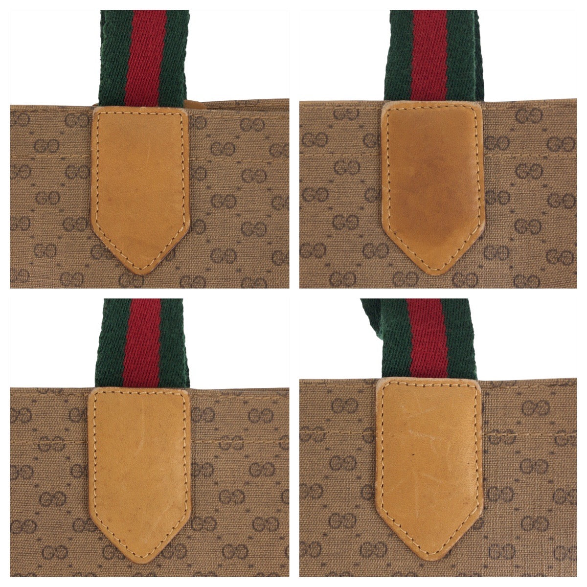 24105
GUCCI グッチ ヴィンテージ シェリーライン マイクロGG ベージュ グリーン レッド GGスプリームキャンバス 002 63 0048 トートバッグ ショルダーバッグ レディース AB28