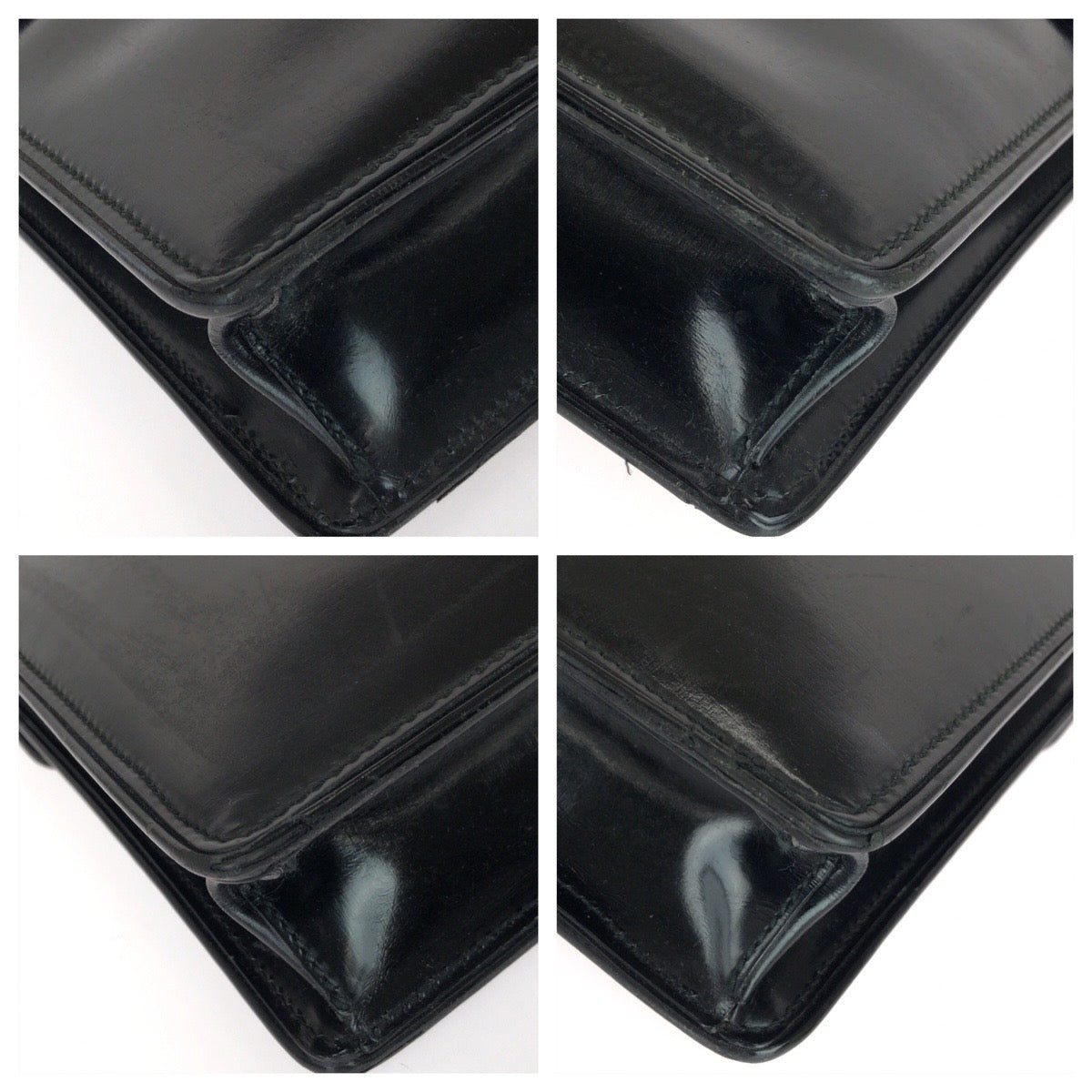 24106
GUCCI グッチ ヴィンテージ オールドグッチ ブラック 黒 シルバー金具 レザー 194462 ビジネスバッグ ブリーフケース メンズ AB30
