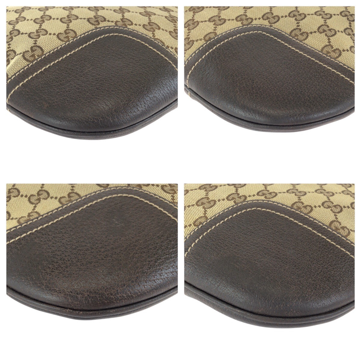 24107
GUCCI グッチ プリンシー ブラウン ダークブラウン ゴールド金具 GGキャンバス / レザー 204939 ショルダーバッグ メッセンジャーバッグ レディース AB28