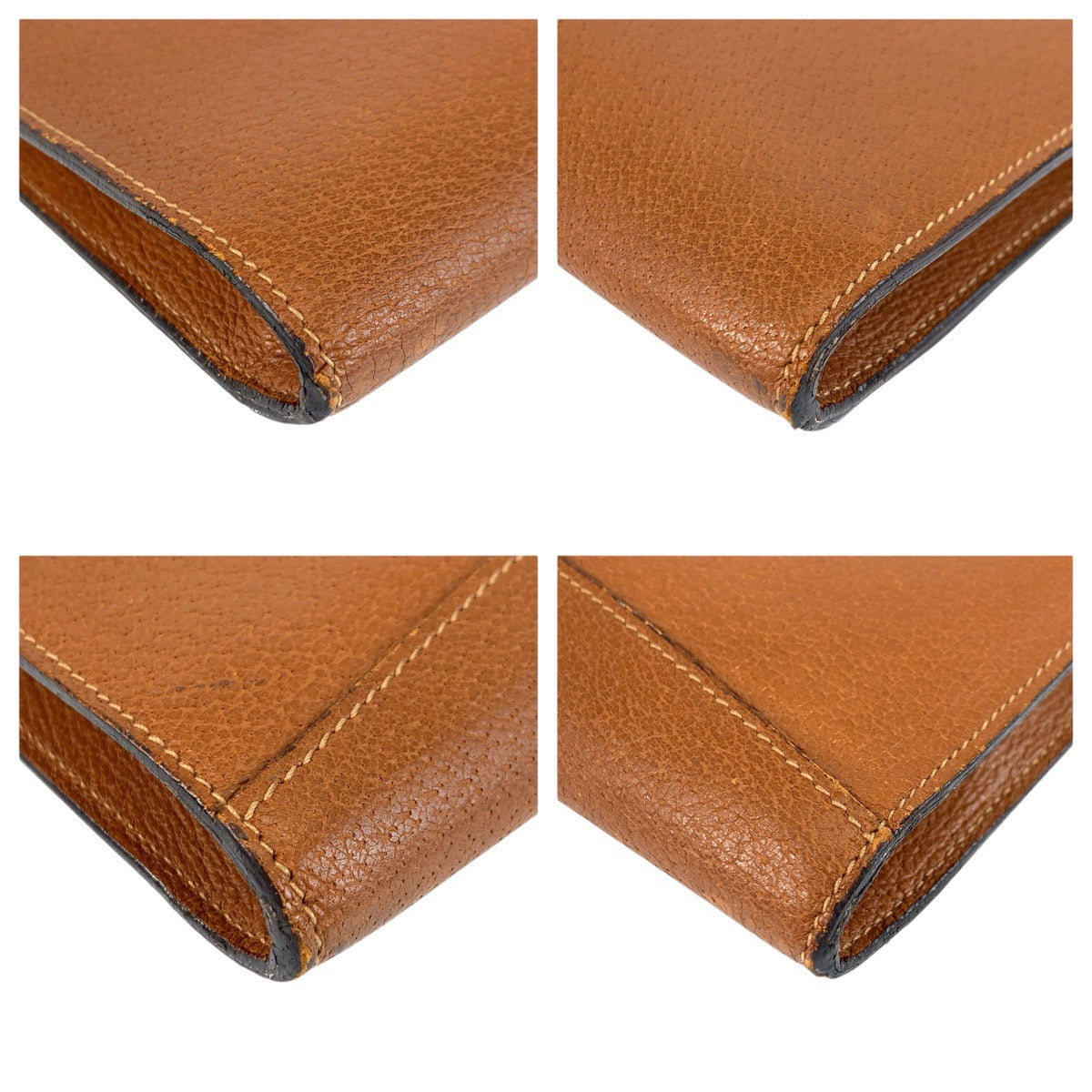 24109
GUCCI グッチ ブラウン ゴールド金具 レザー 017 123 3063 クラッチバッグ セカンドバッグ メンズ ABP23