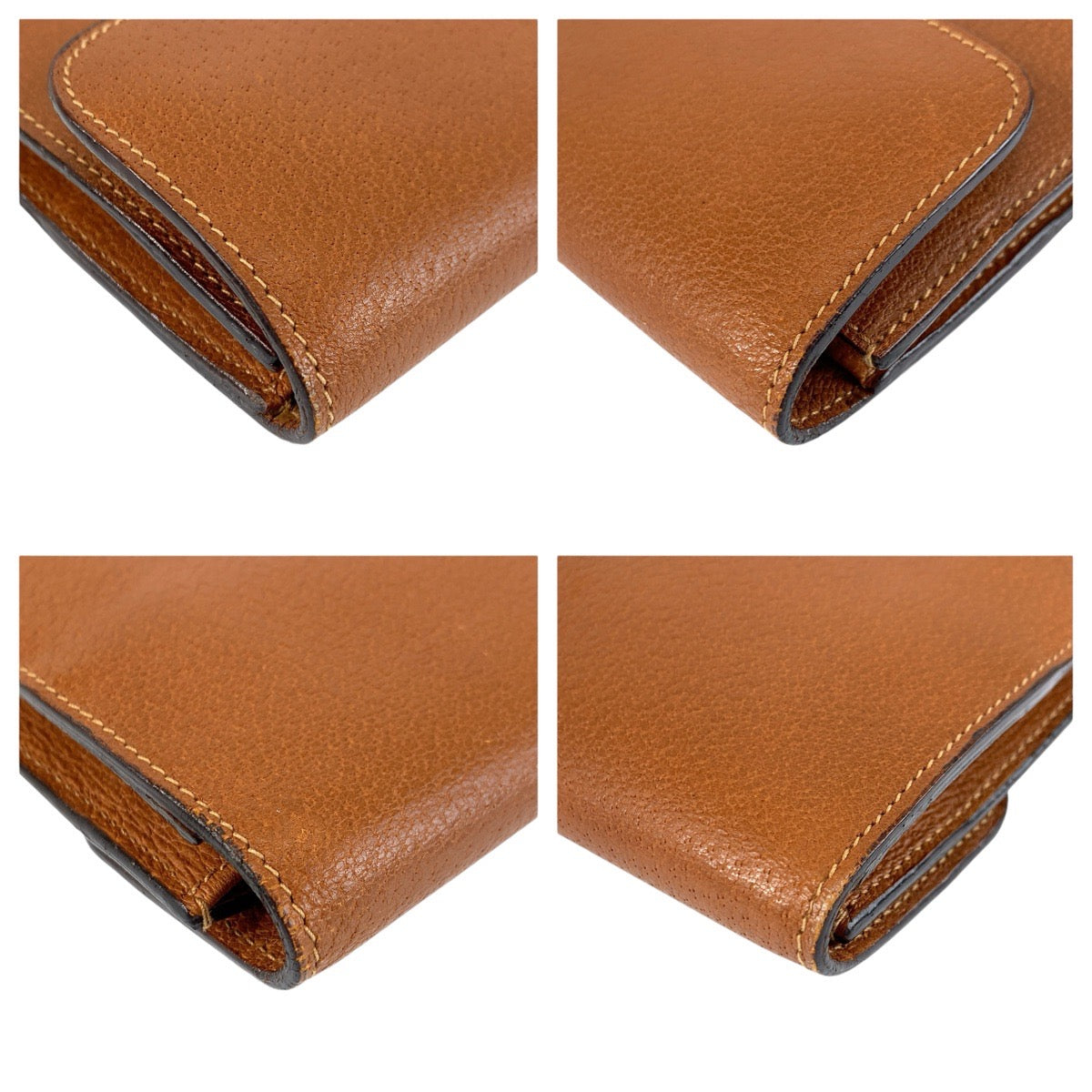 24109
GUCCI グッチ ブラウン ゴールド金具 レザー 017 123 3063 クラッチバッグ セカンドバッグ メンズ ABP23