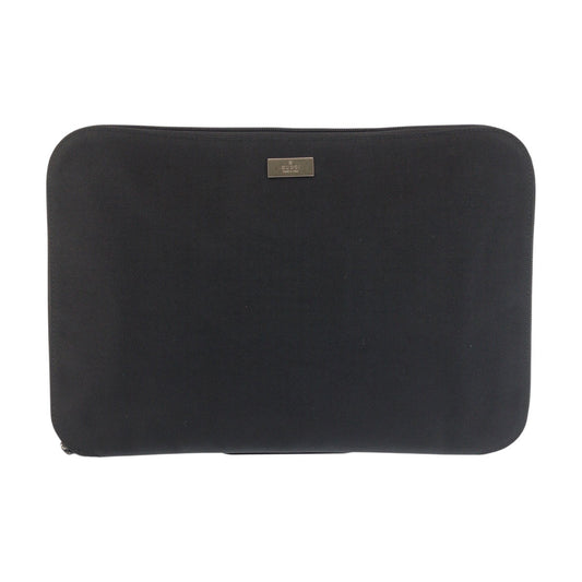 24111
GUCCI グッチ ブラック 黒 シルバー金具 ナイロン 03090 クラッチバッグ セカンドバッグ メンズ ABP21