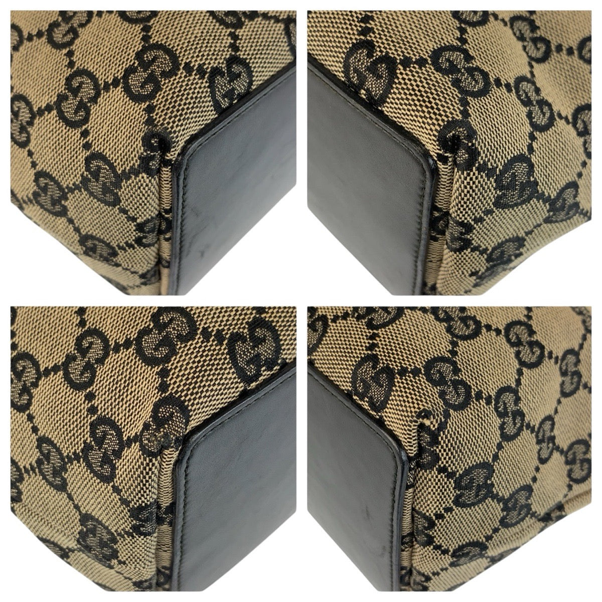 24126
GUCCI グッチ ブラック 黒 ゴールド金具 GGキャンバス / レザー 002 1099 トートバッグ ショルダーバッグ レディース ABP35