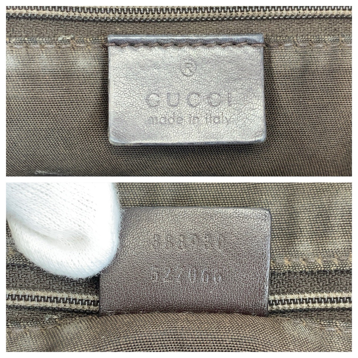 24129
GUCCI グッチ ブラウン ゴールド金具 GGキャンバス / レザー 388930 ショルダーバッグ メッセンジャーバッグ レディース AB35