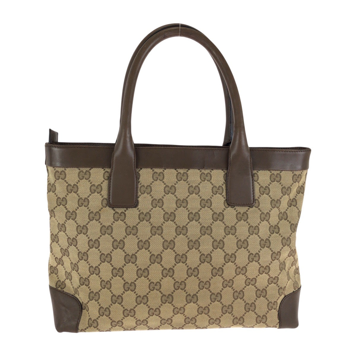 24133
GUCCI グッチ ブラウン ベージュ GGキャンバス / レザー 002 1119 ハンドバッグ トートバッグ レディース AB35