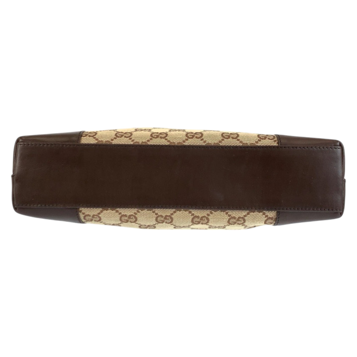 24137
GUCCI グッチ ベージュ ブラウン ゴールド金具 GGキャンバス / レザー 001 4231 ショルダーバッグ レディース ABP35