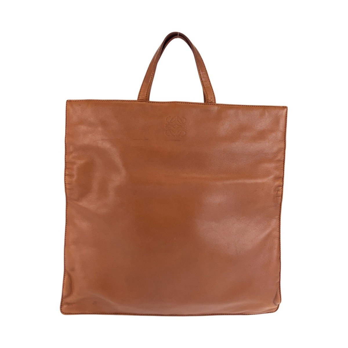 24145
LOEWE Loewe Anagram Brown Camel Gold Hardware Leather Tote Bag Handbag Ladies ABP35