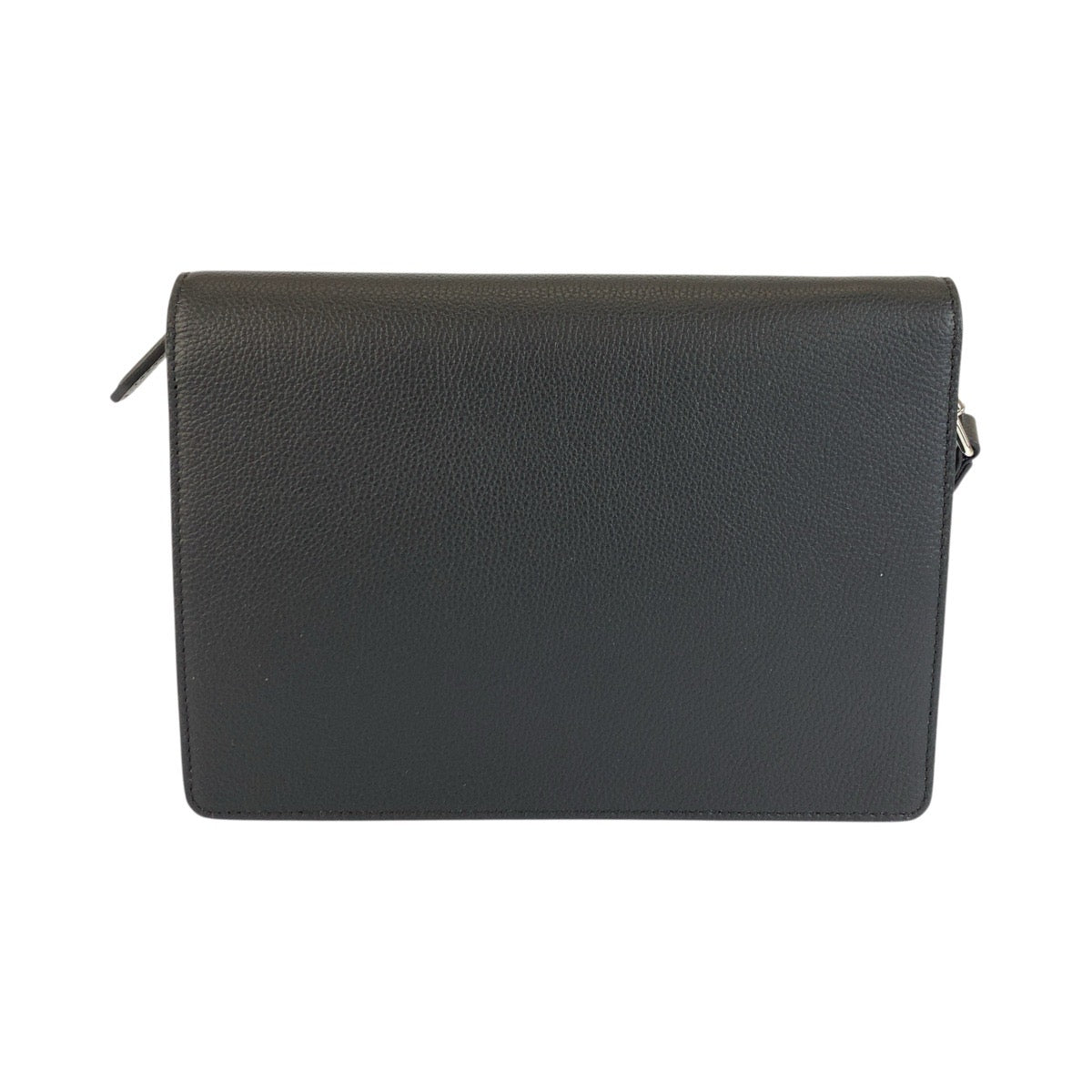 24148
Dunhill ダンヒル ブラック 黒 シルバー金具 レザー クラッチバッグ セカンドバッグ メンズ A21