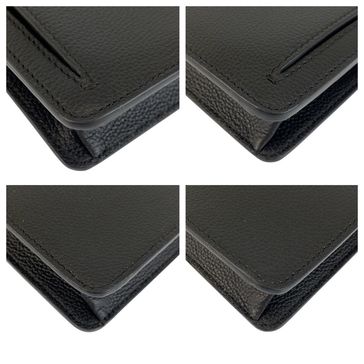 24148
Dunhill ダンヒル ブラック 黒 シルバー金具 レザー クラッチバッグ セカンドバッグ メンズ A21