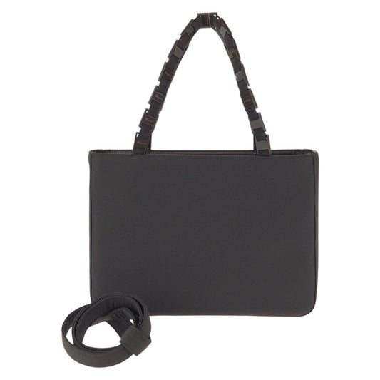24150
Salvatore Ferragamo サルヴァトーレフェラガモ ヴァラチェーン ２way ブラウン シルバー金具 ナイロン / レザー AU-21 9324 ハンドバッグ ショルダーバッグ レディース A28