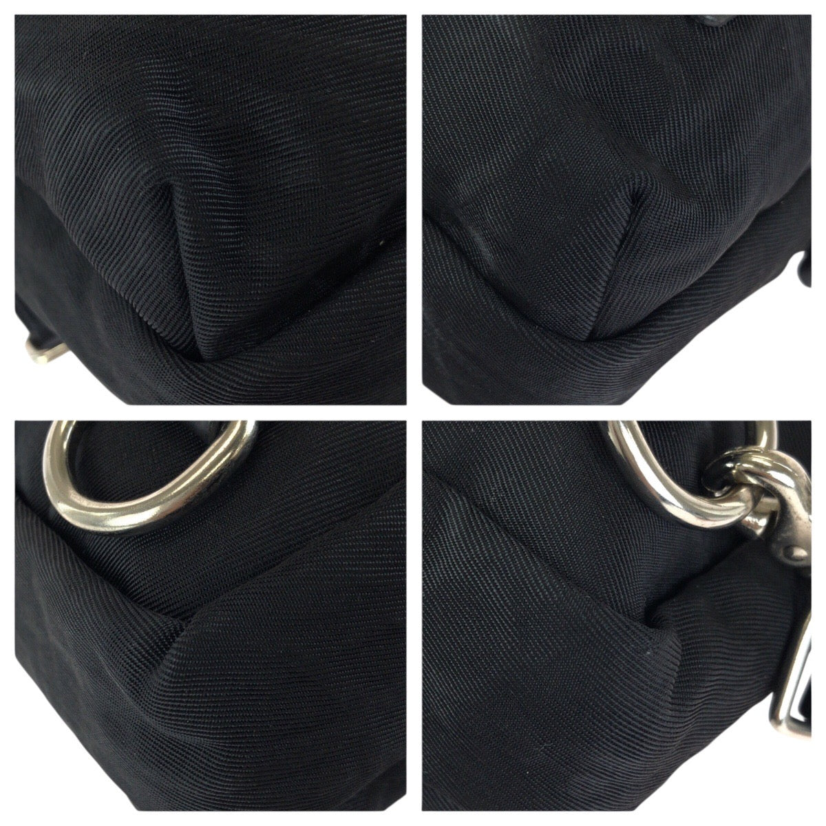 24157
Vivienne Westwood ヴィヴィアンウエストウッド ラインORBエンボス ブラック 黒 シルバー金具 ナイロン / レザー ボディバッグ ショルダーバッグ レディース ABP16