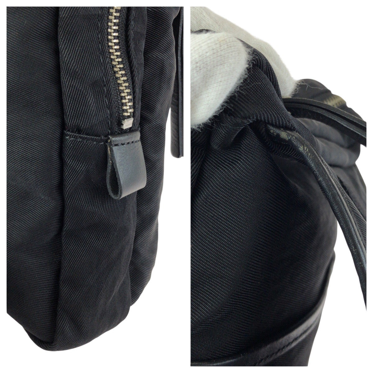 24157
Vivienne Westwood ヴィヴィアンウエストウッド ラインORBエンボス ブラック 黒 シルバー金具 ナイロン / レザー ボディバッグ ショルダーバッグ レディース ABP16