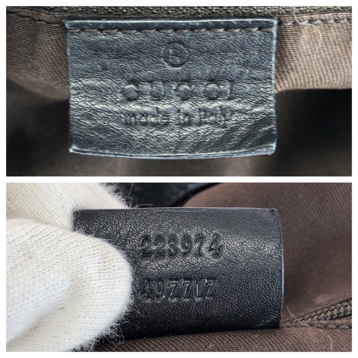 24172
GUCCI グッチ スーキー ２way ベージュ ブラック ゴールド金具 GGキャンバス / レザー 223974 ショルダーバッグ トートバッグ レディース ABP44