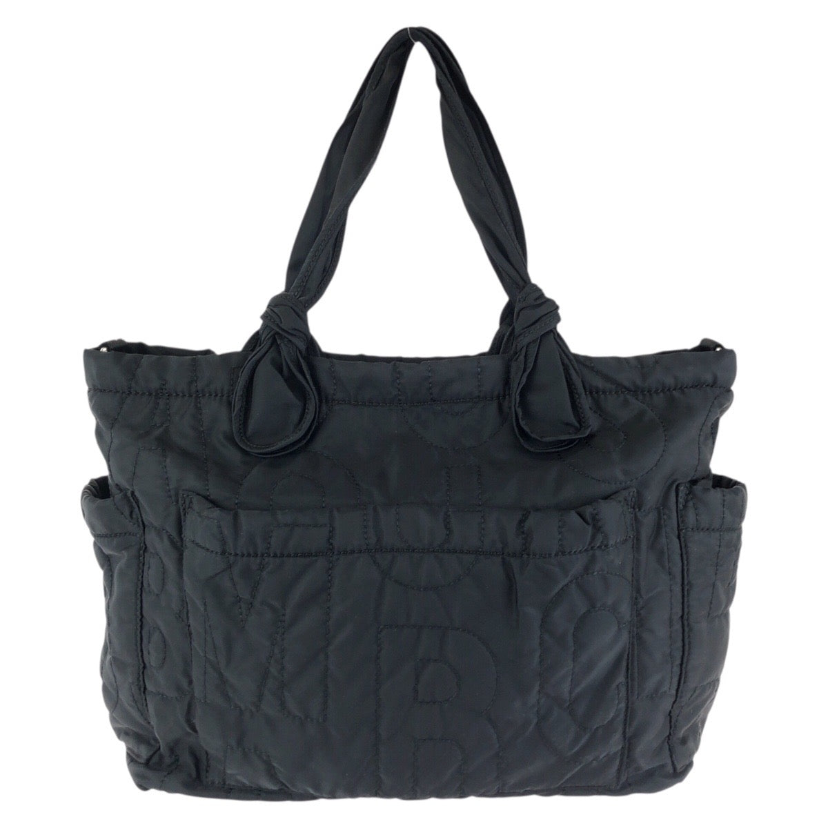 24176
MARC JACOBS マークジェイコブス ブラック 黒 シルバー金具 ナイロン M3PE045 トートバッグ ショルダーバッグ レディース ABP8