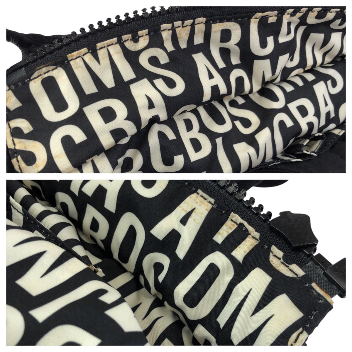 24176
MARC JACOBS マークジェイコブス ブラック 黒 シルバー金具 ナイロン M3PE045 トートバッグ ショルダーバッグ レディース ABP8
