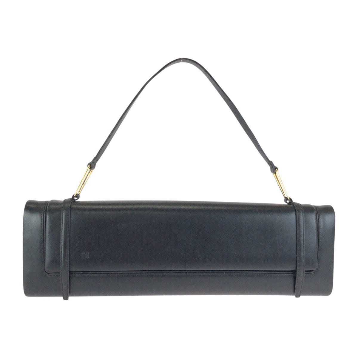 24177
LOEWE ロエベ アナグラム ブラック 黒 ゴールド金具 レザー ハンドバッグ ショルダーバッグ レディース ABP35