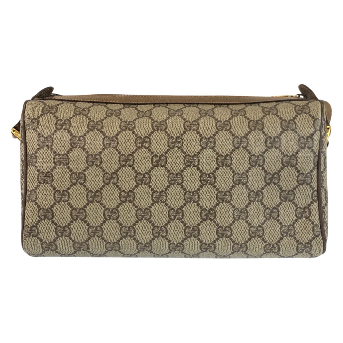 24178
GUCCI グッチ ヴィンテージ シェリーライン ベージュ ゴールド金具 GGスプリームキャンバス / レザー 89 02 017 ショルダーバッグ ポシェット レディース AB35