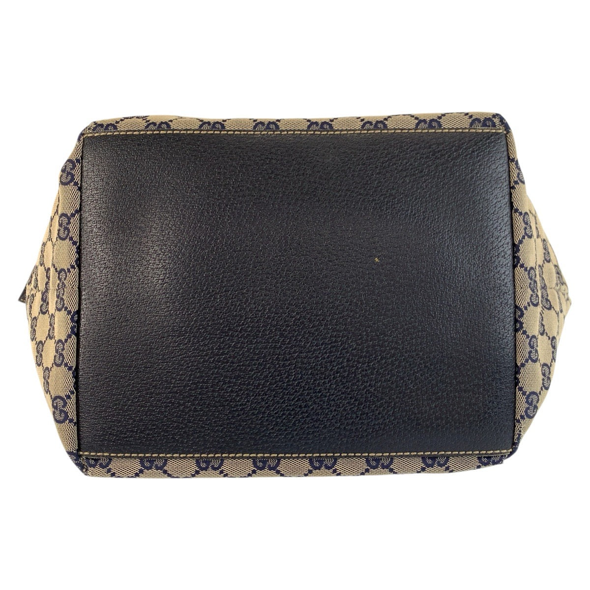 24180
GUCCI グッチ シェリーライン グレー ネイビー GGキャンバス / レザー 131230 トートバッグ ショルダーバッグ レディース ABP35
