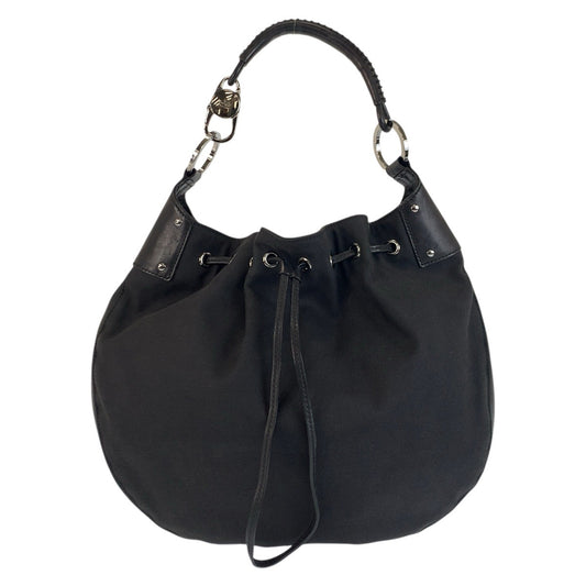 24183
GUCCI グッチ ブラック 黒 ナイロン / レザー 109210 ホーボー ショルダーバッグ レディース ABP44