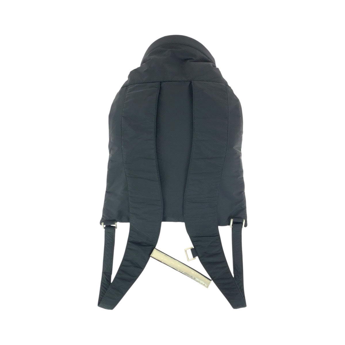 24184
PRADA SPORTS プラダスポーツ スポーツライン ブラック 黒 シルバー金具 ナイロン リュックサック バックパック レディース ABP44