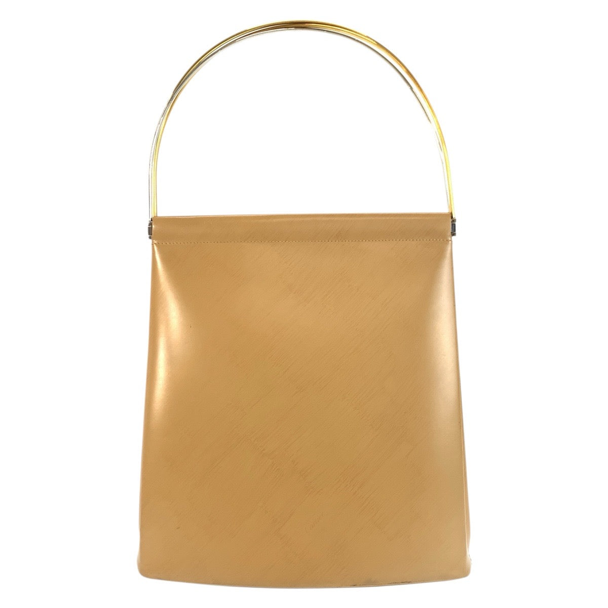 24189
CARTIER カルティエ トリニティ ベージュ レザー ハンドバッグ ショルダーバッグ レディース ABP35