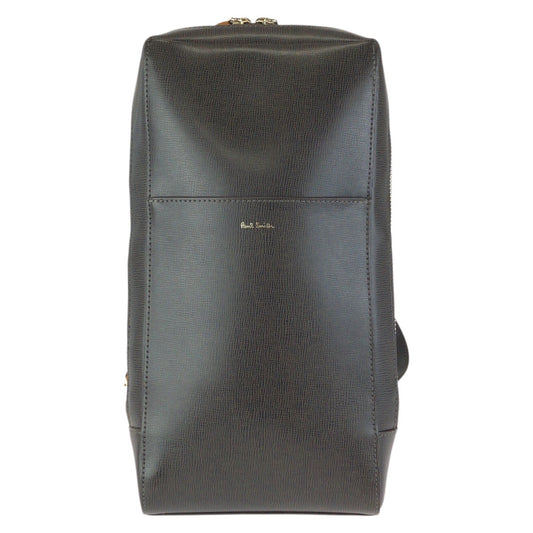 24206
Paul Smith ポール スミス カラードチップレザー ブラウン オレンジ ゴールド金具 レザー ボディバッグ ショルダーバッグ メンズ B23