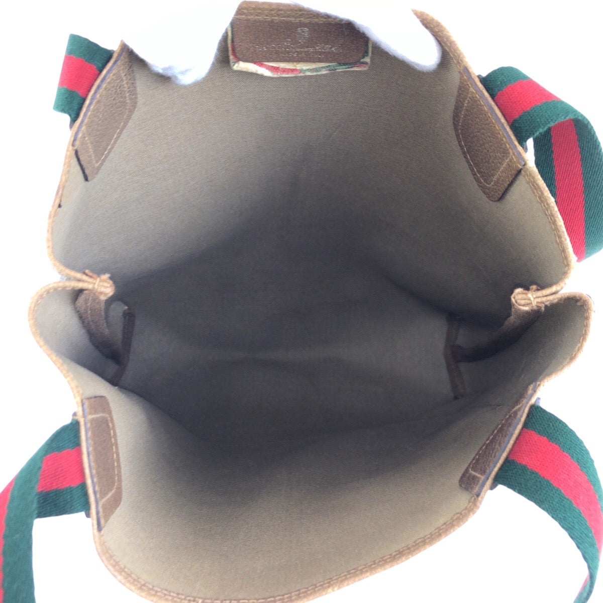 24209
GUCCI グッチ ヴィンテージ シェリーライン ベージュ グレー GGスプリームキャンバス 39 02 003 トートバッグ ショルダーバッグ レディース AB23