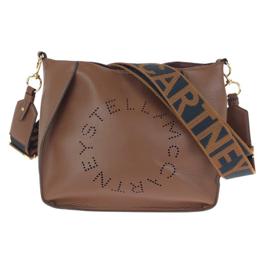 24223
Stella McCartney ステラマッカートニー ブラウン ゴールド金具 ポリウレタン / ポリエステル 700073 W8542 ショルダーバッグ レディース AB30
