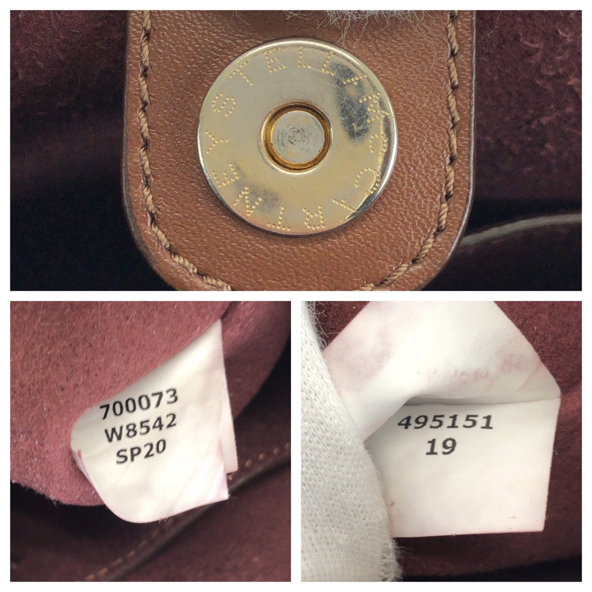 24223
Stella McCartney ステラマッカートニー ブラウン ゴールド金具 ポリウレタン / ポリエステル 700073 W8542 ショルダーバッグ レディース AB30