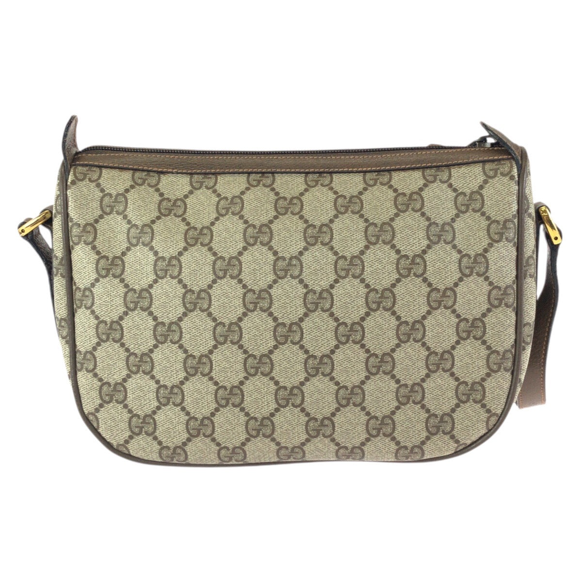 24229
GUCCI グッチ ヴィンテージ オールドグッチ シェリーライン ベージュ ブラウン ゴールド金具 GGスプリームキャンバス 89 02 032 ショルダーバッグ メッセンジャーバッグ レディース AB35