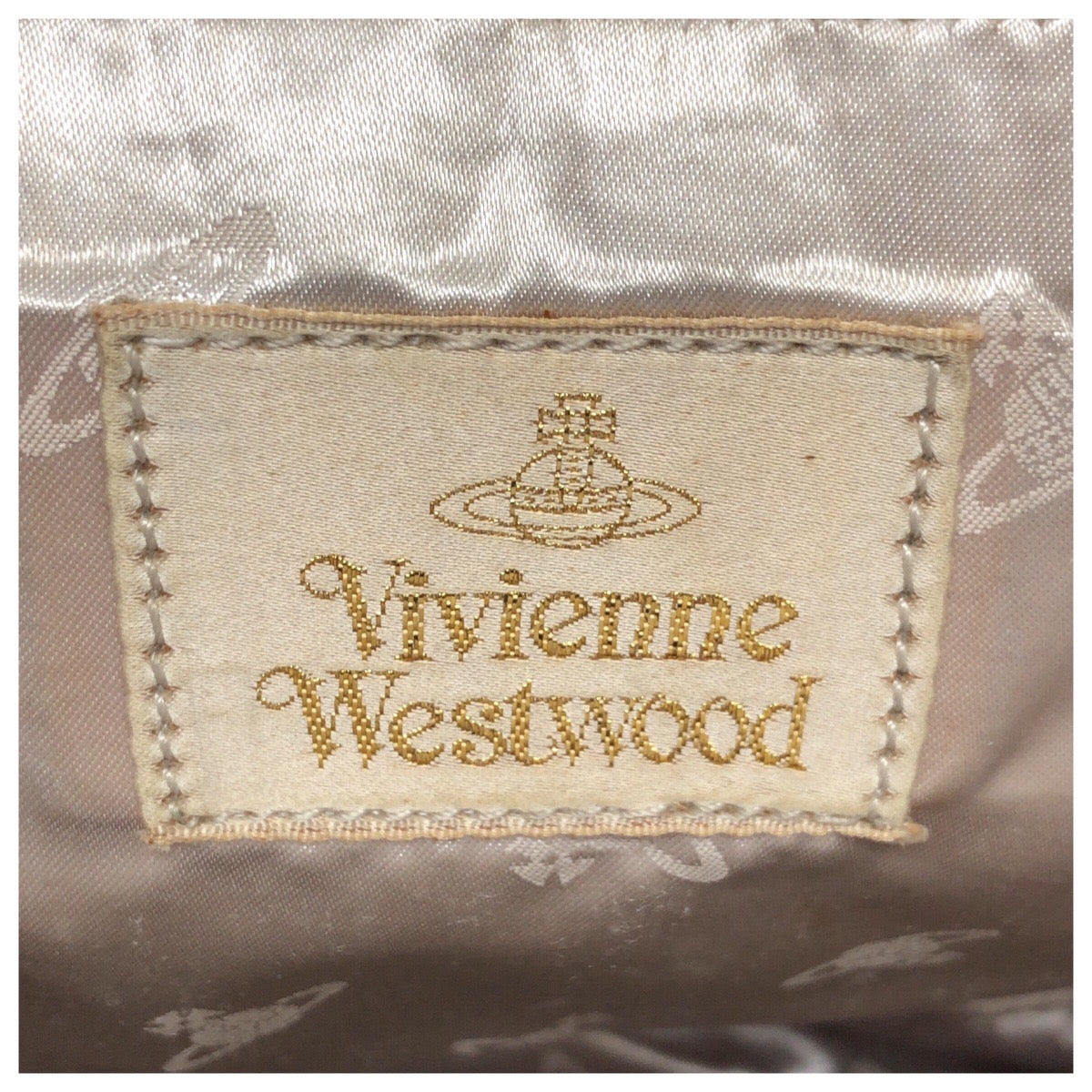 24240
Vivienne Westwood ヴィヴィアンウエストウッド ヴィンテージ ブラック 黒 ゴールド金具 ツイード / レザー ハンドバッグ レディース ABP21