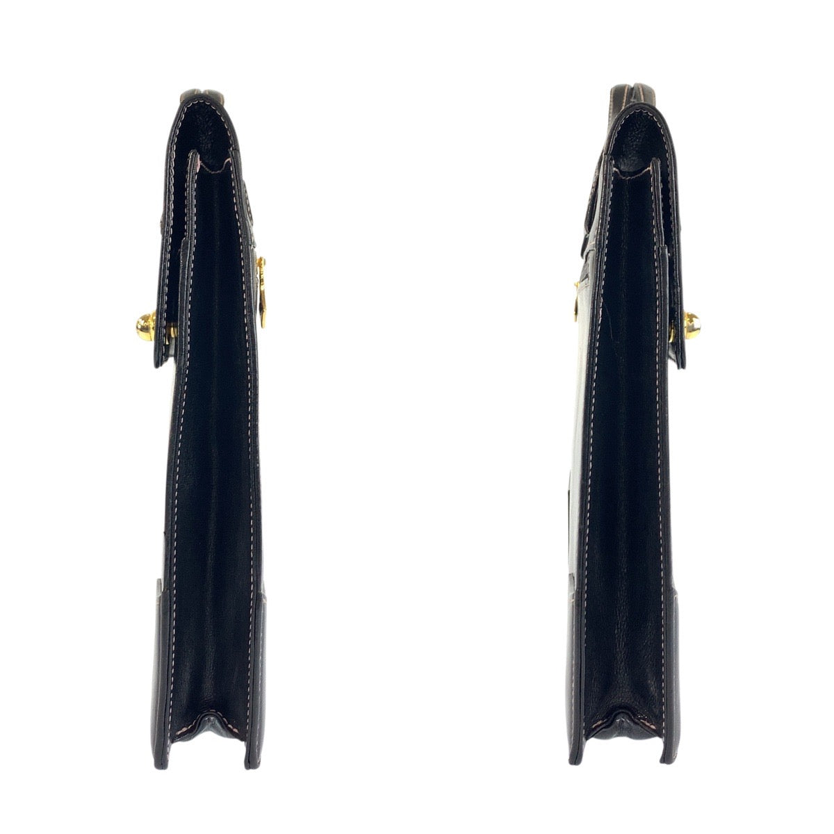 24244
Vivienne Westwood ヴィヴィアンウエストウッド ブラック 黒 ゴールド金具 レザー ビジネスバッグ ブリーフケース メンズ ABP21