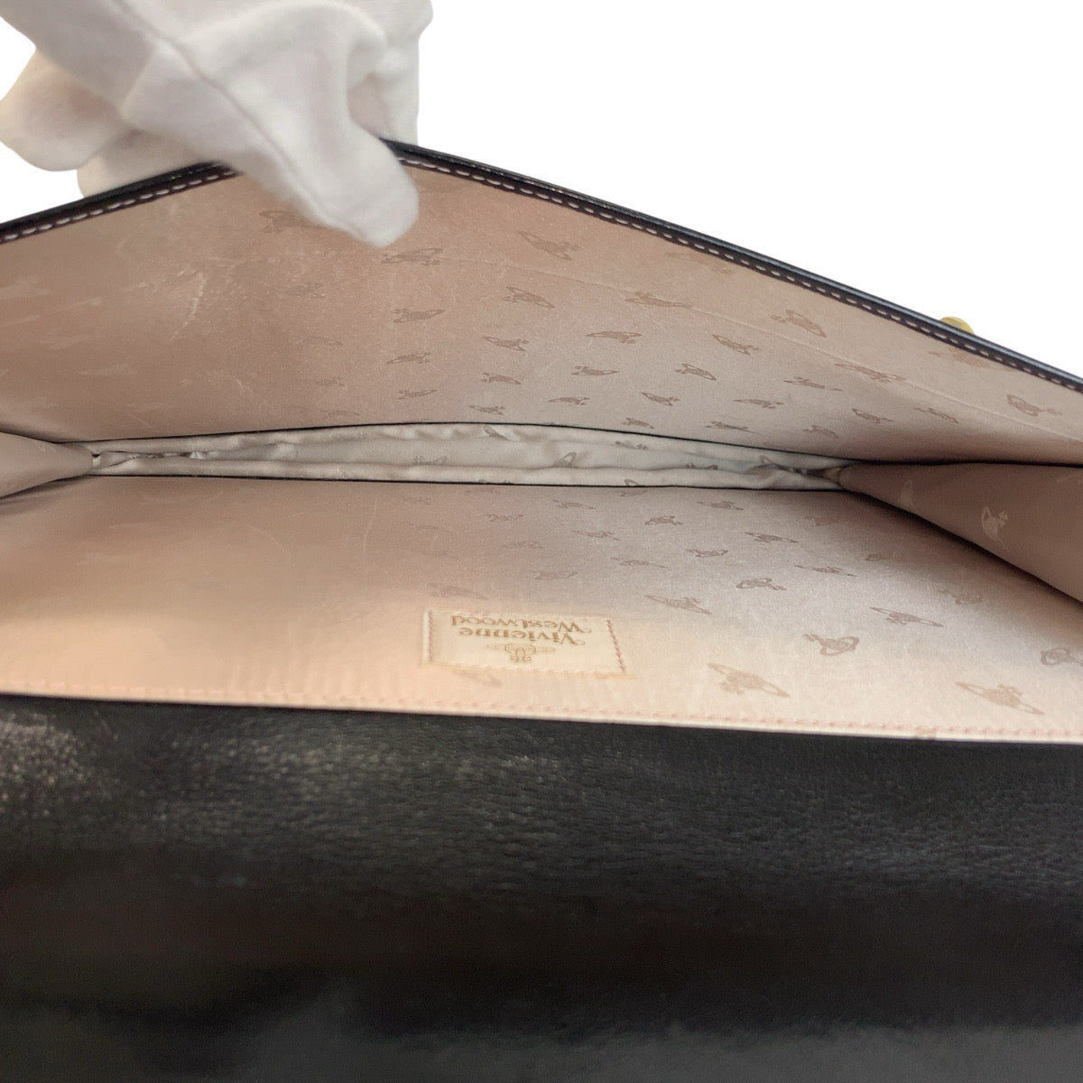 24244
Vivienne Westwood ヴィヴィアンウエストウッド ブラック 黒 ゴールド金具 レザー ビジネスバッグ ブリーフケース メンズ ABP21