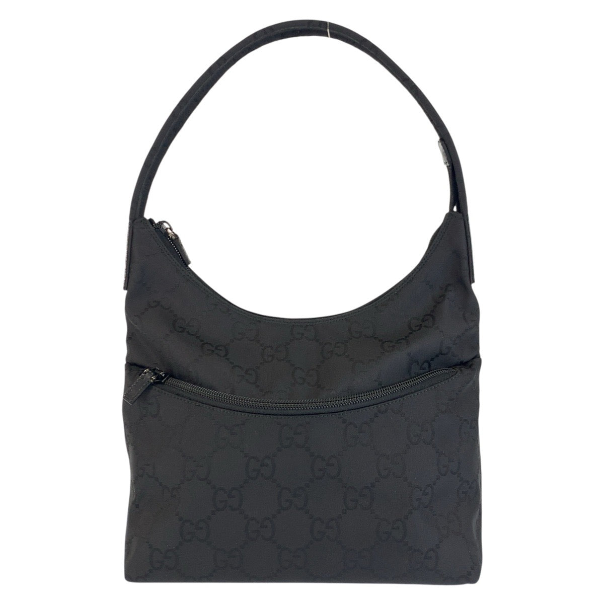24253
GUCCI グッチ GGナイロン ブラック 黒 ナイロン 001 3386 ホーボー ショルダーバッグ レディース A42