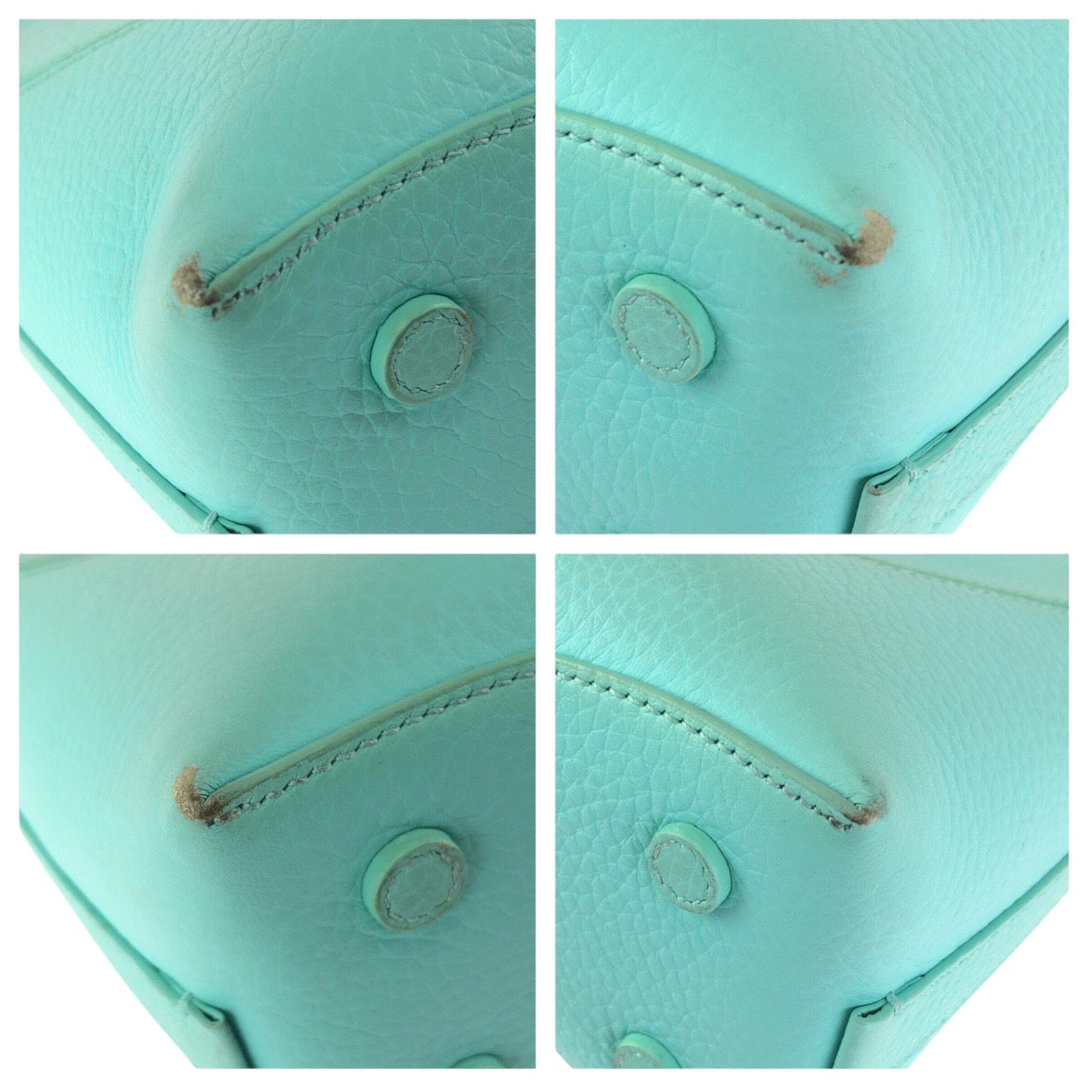 24256
TIFFANY&Co. Tiffany Return to Tiffany Heart 2-way Light Blue Silver Hardware Leather Shoulder Bag Handbag Ladies ABP42