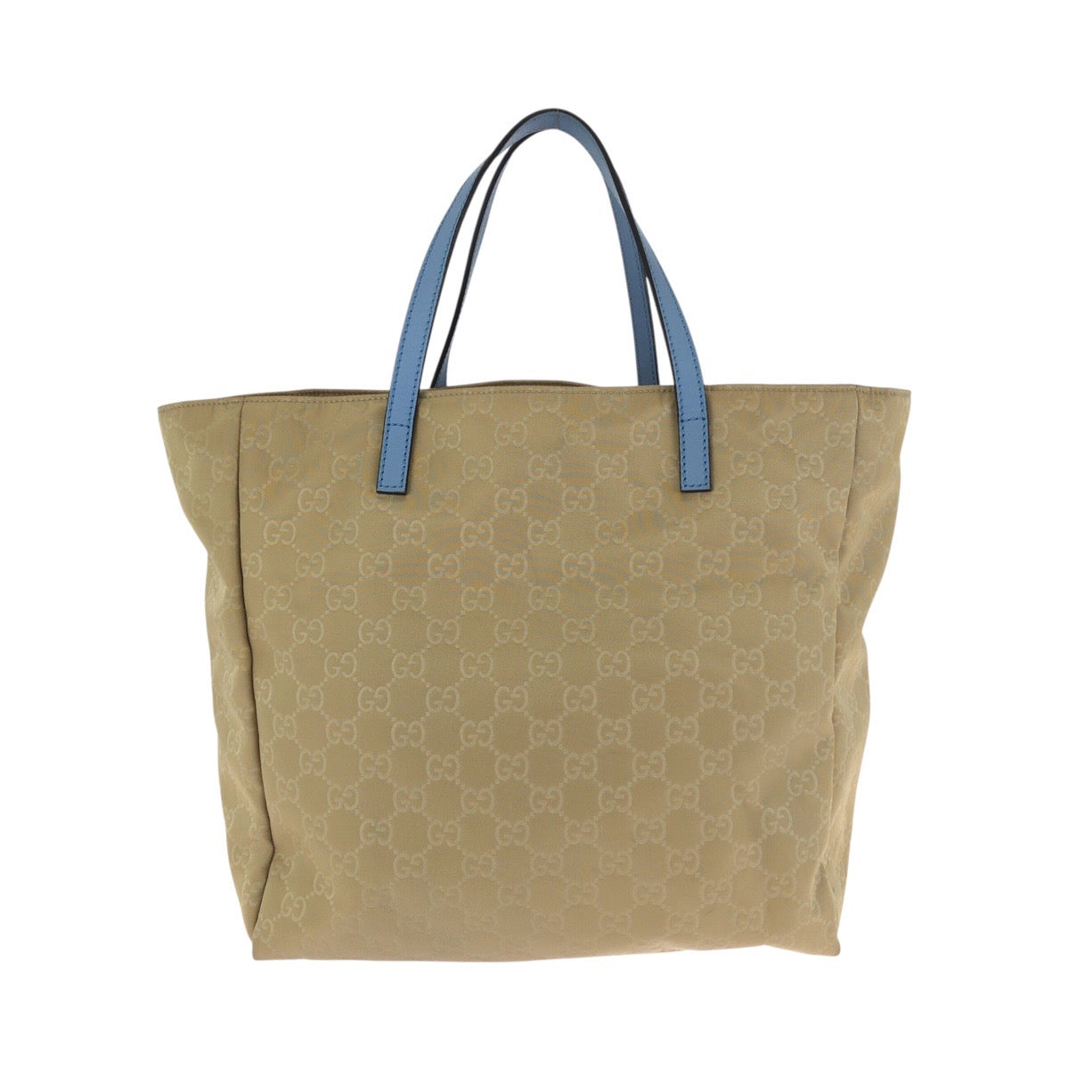 24259
GUCCI グッチ ベージュ ブルー ナイロン / レザー 282439 ショルダーバッグ トートバッグ レディース ABP35