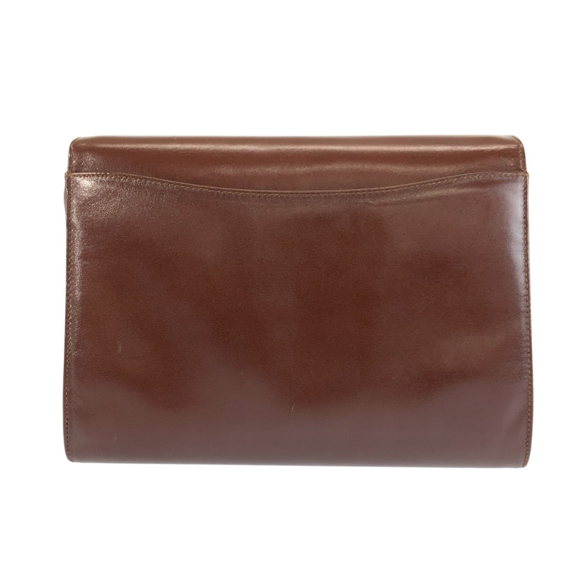 24274
CELINE セリーヌ ヴィンテージ ブラゾン ブラウン ゴールド金具 レザー F/08 ショルダーバッグ ポシェット レディース ABP42