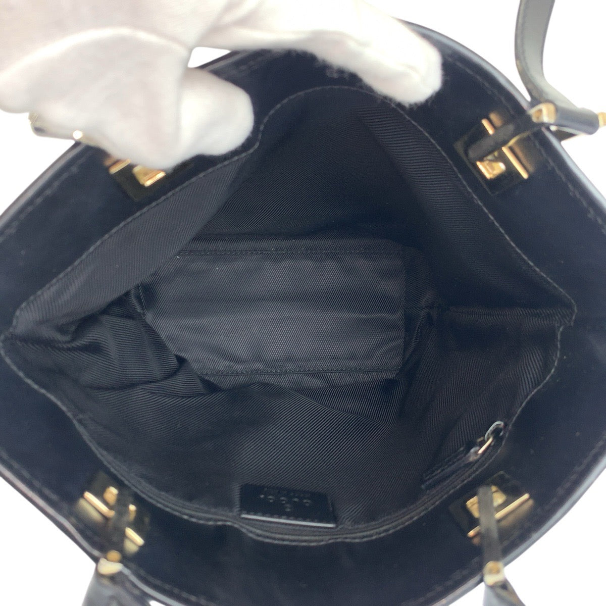 24282
GUCCI グッチ ブラック 黒 GGキャンバス / レザー 002 1099 トートバッグ ハンドバッグ レディース AB35