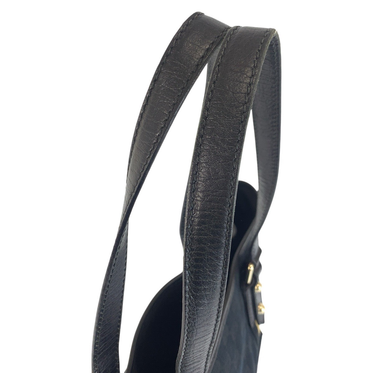 24283
GUCCI グッチ シェリーライン ブラック 黒 ゴールド金具 GGキャンバス 137396 トートバッグ ショルダーバッグ レディース ABP42