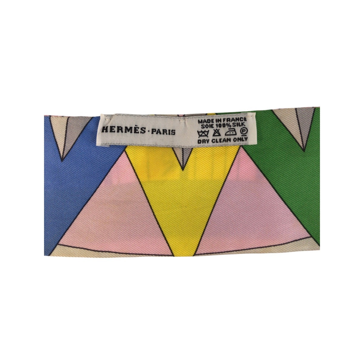 24311
HERMES エルメス ツイリー Astrologie Nouvelle グリーン ピンク イエロー シルク スカーフ リボンスカーフ レディース AB14