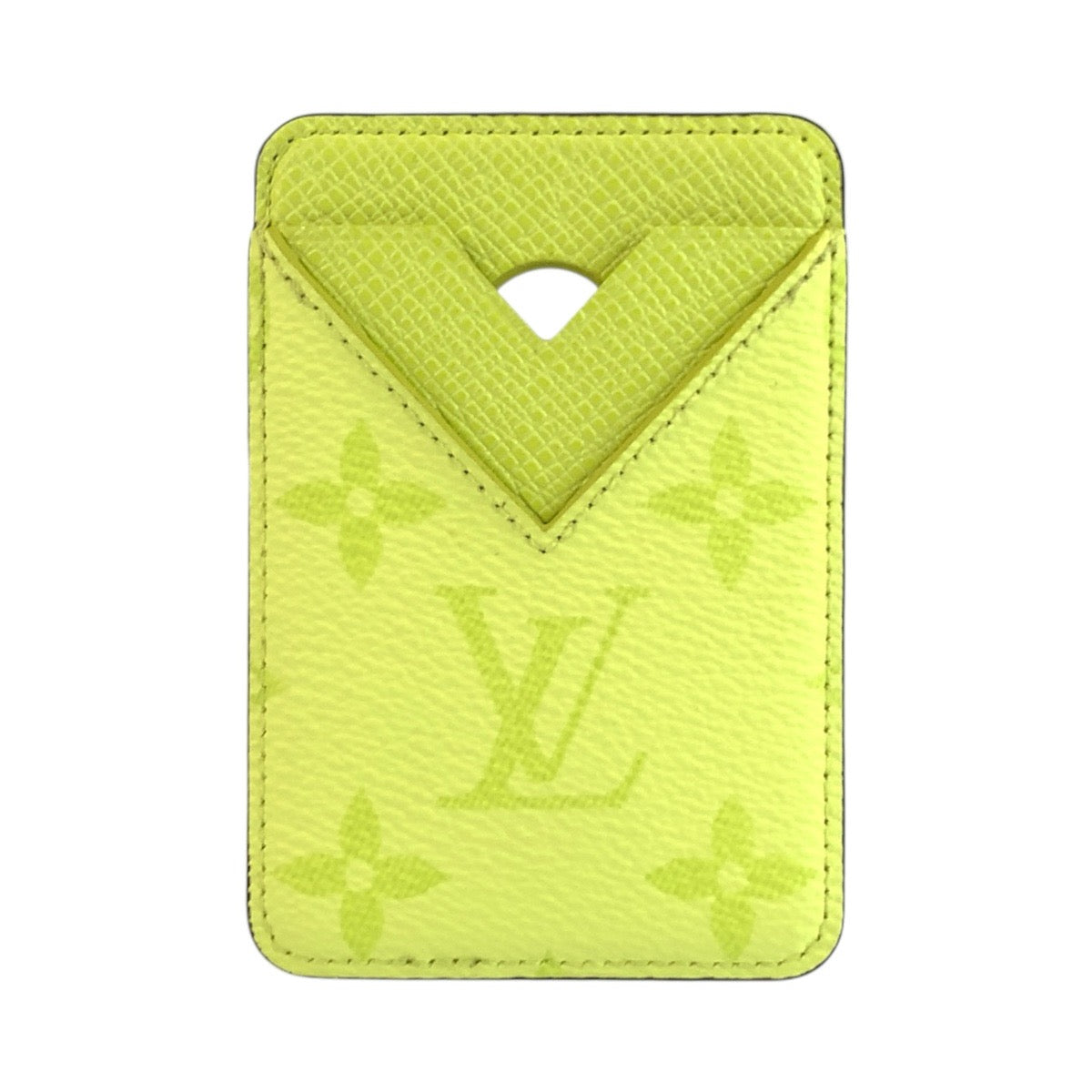 24317
LOUIS VUITTON ルイヴィトン モノグラム ポルト カルト マグネット イエロー レザー M14120 カードケース MagSafe対応 メンズ SA42