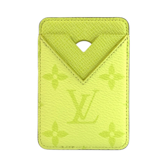24317
LOUIS VUITTON ルイヴィトン モノグラム ポルト カルト マグネット イエロー レザー M14120 カードケース MagSafe対応 メンズ SA42