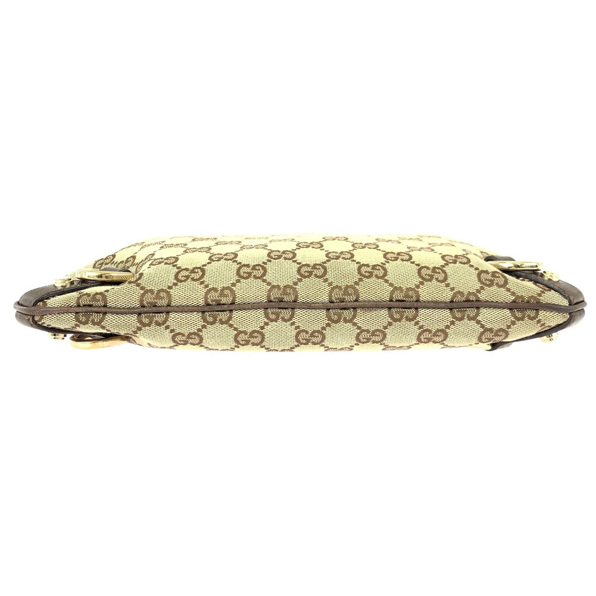 24324
GUCCI グッチ アビー ブラウン ベージュ ゴールド金具 GGキャンバス / レザー 131326 ショルダーバッグ メッセンジャーバッグ レディース ABP42