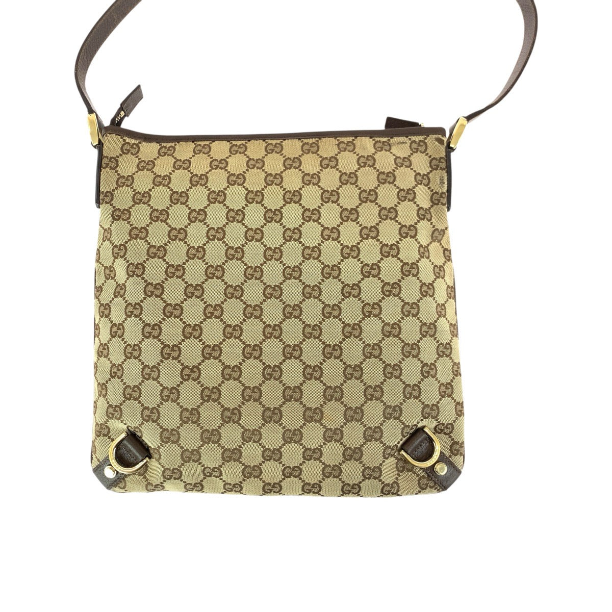 24324
GUCCI グッチ アビー ブラウン ベージュ ゴールド金具 GGキャンバス / レザー 131326 ショルダーバッグ メッセンジャーバッグ レディース ABP42