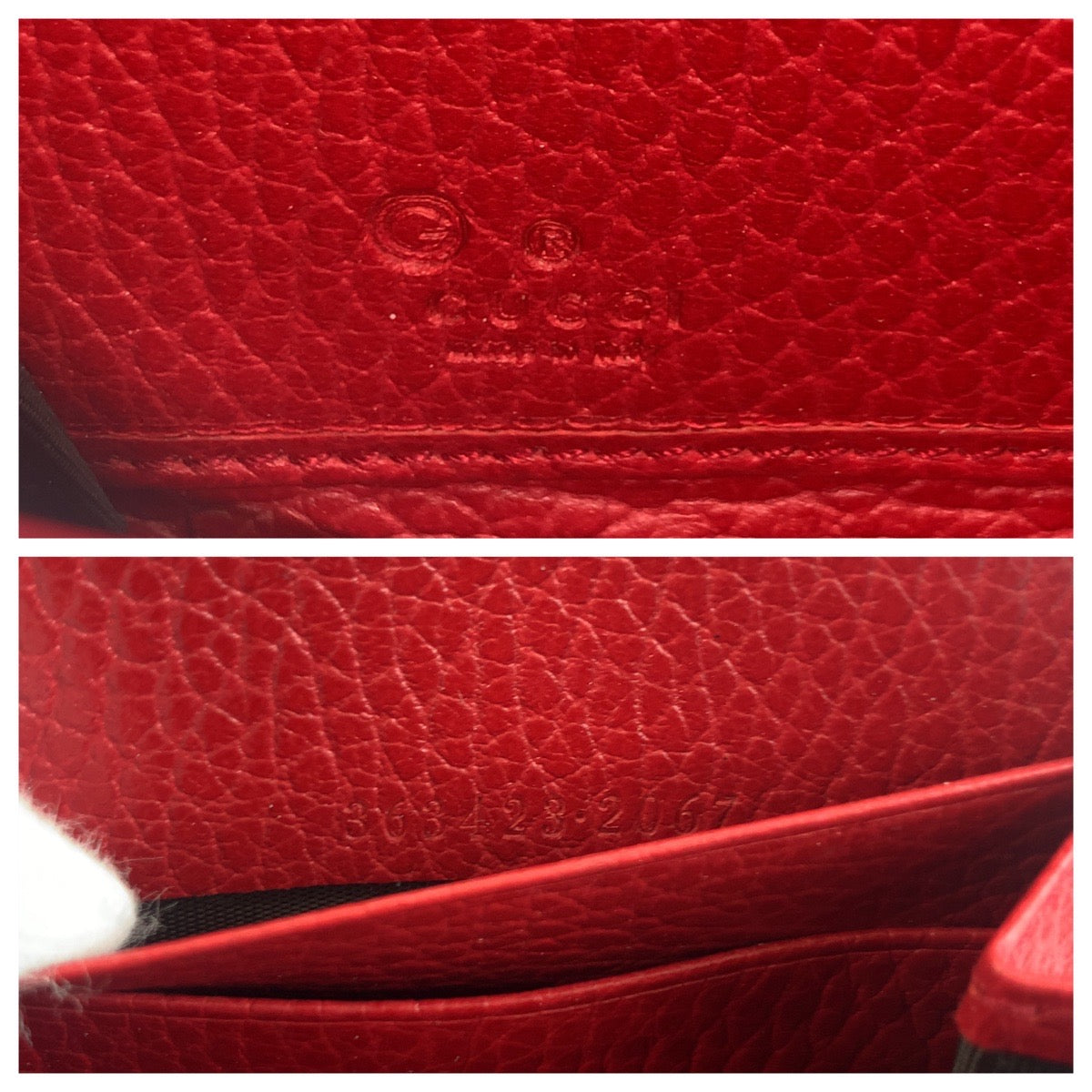 24329
GUCCI グッチ ベージュ レッド ゴールド金具 GGキャンバス 363423 長財布 ロングウォレット レディース ABP28