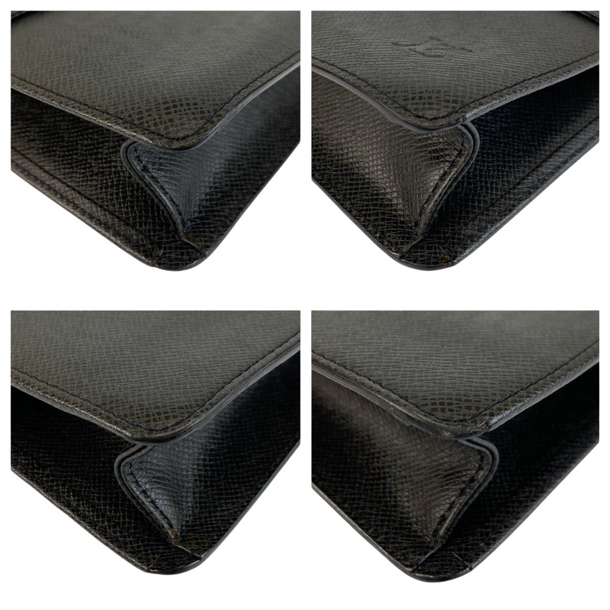 24345
LOUIS VUITTON ルイヴィトン タイガ セレンガ ブラック 黒 シルバー金具 レザー M30782 クラッチバッグ セカンドバッグ メンズ AB22