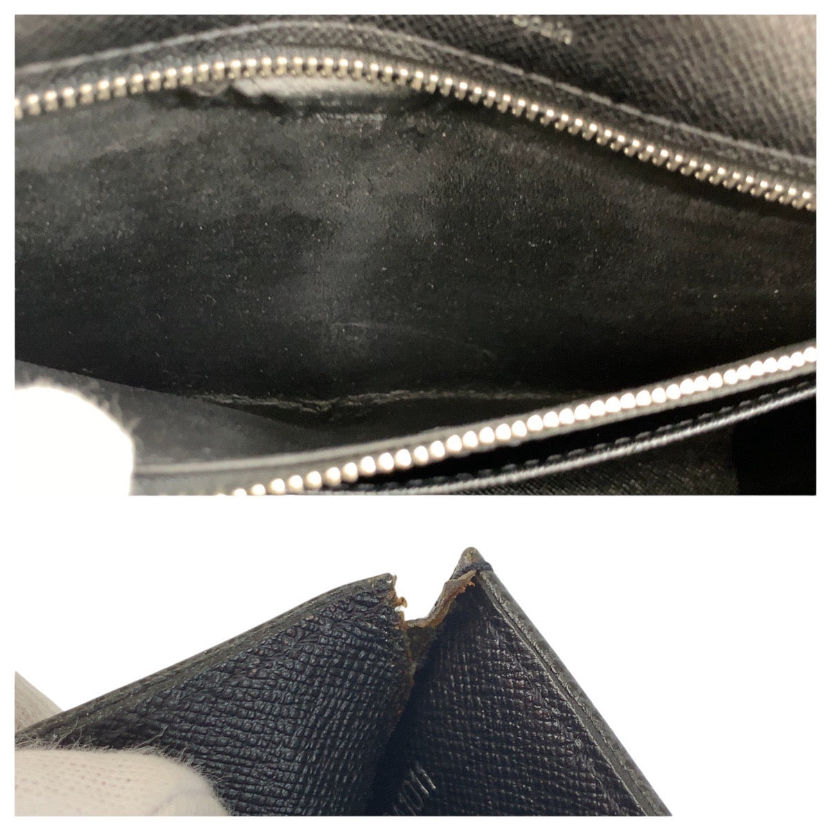 24345
LOUIS VUITTON ルイヴィトン タイガ セレンガ ブラック 黒 シルバー金具 レザー M30782 クラッチバッグ セカンドバッグ メンズ AB22