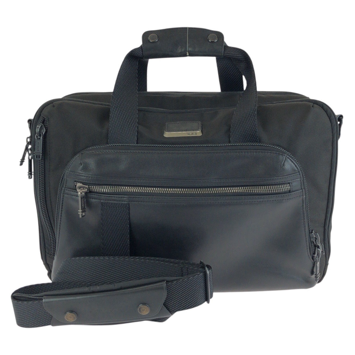 24347
TUMI トゥミ ALPHA Bravo マウンテン 2way ブラック 黒 ナイロン / レザー 232398D ビジネスバッグ ブリーフケース ショルダーバッグ メンズ AB16