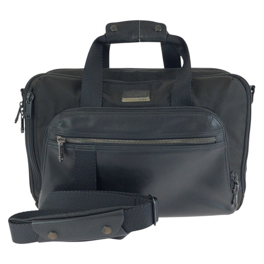 24347
TUMI トゥミ ALPHA Bravo マウンテン 2way ブラック 黒 ナイロン / レザー 232398D ビジネスバッグ ブリーフケース ショルダーバッグ メンズ AB16